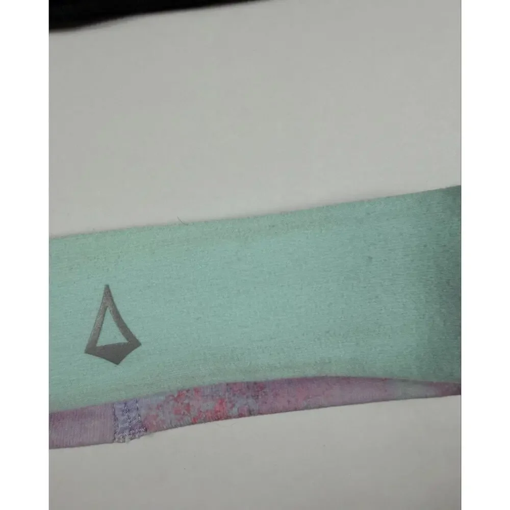 Ivivva by Lululemon Athletic Headband Lot Black Pastel Tie Dye Girls